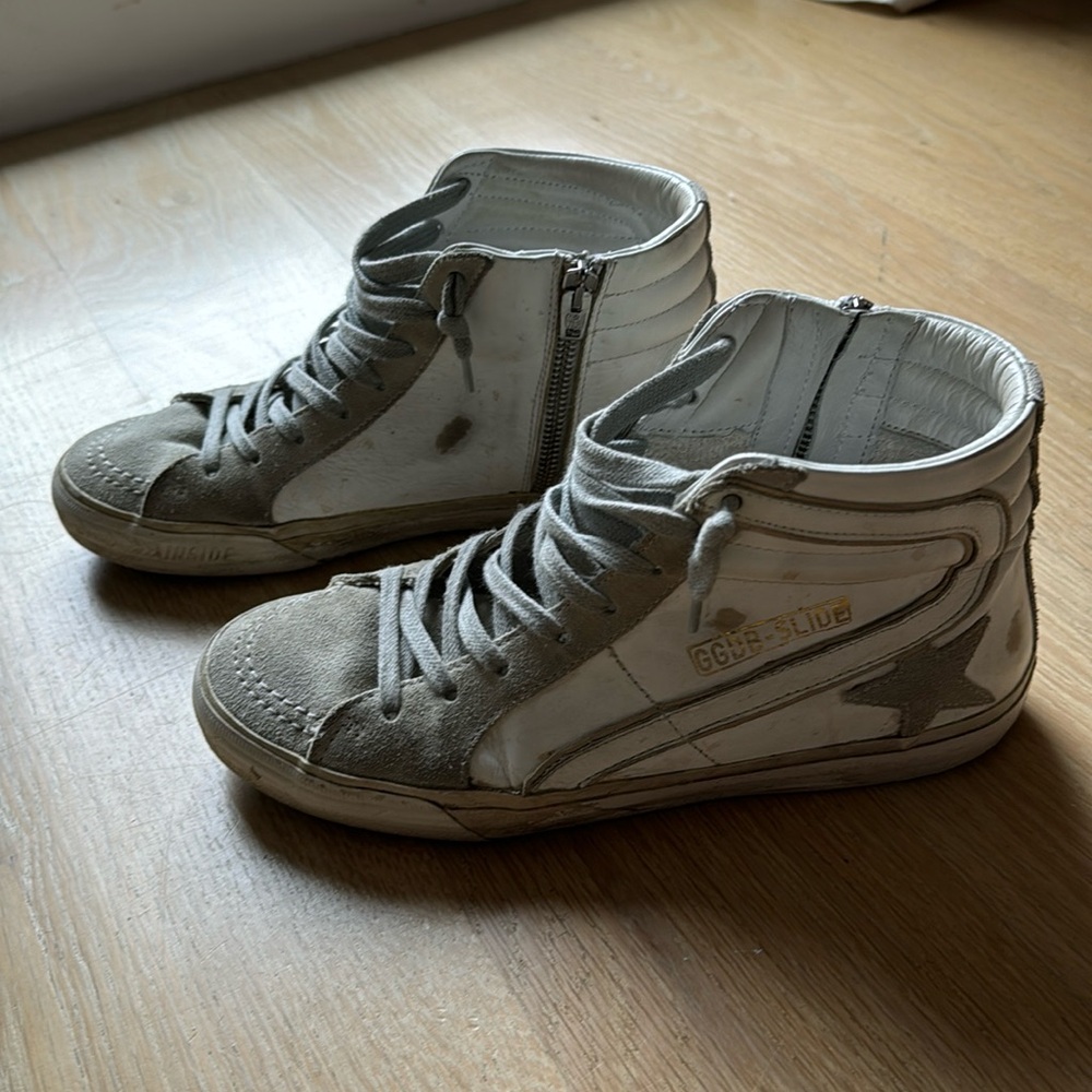 Classic Golden Goose sneakers size 38. GGDB-slide. Great condition!